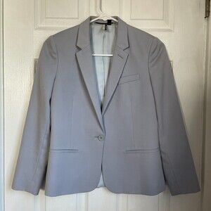 Topshop powder blue blazer